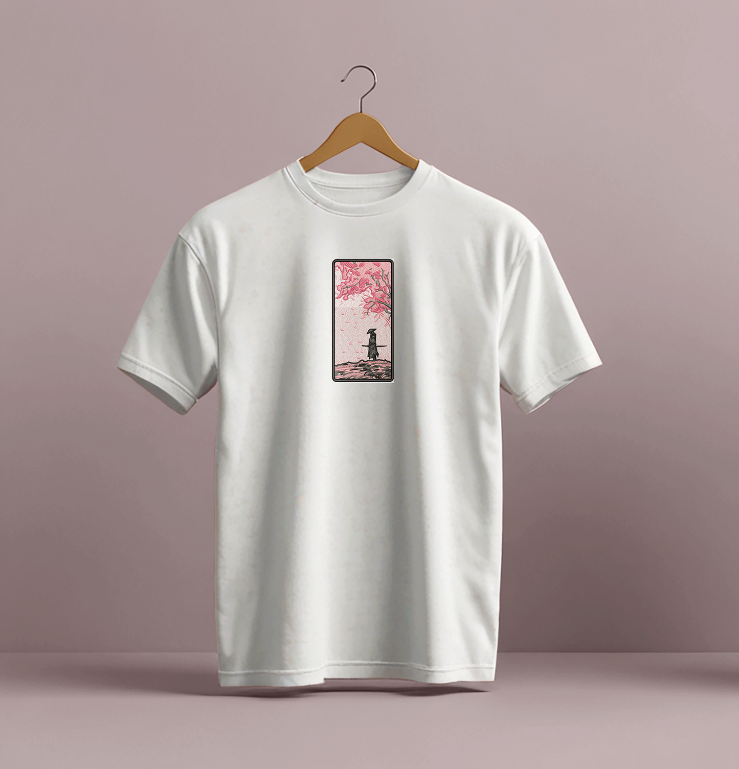 ZAVEX Samurai embroidered tshirt – Japanese inspired embroidery tshirt