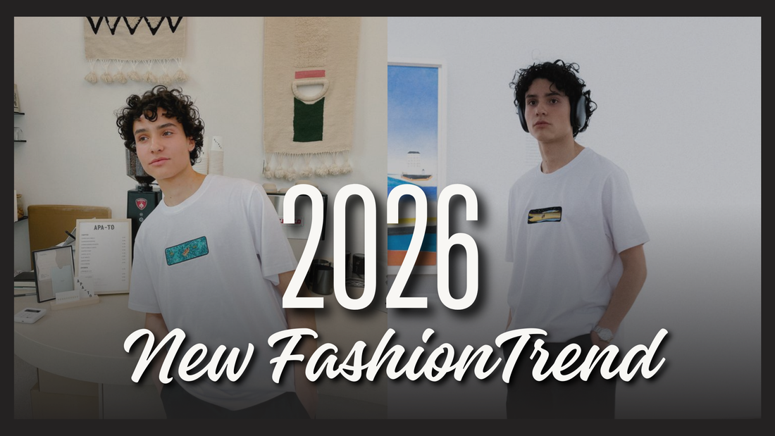 Embroidered T-shirt streetwear look for men – casual mens attire with premium shirt embroidery in 2026