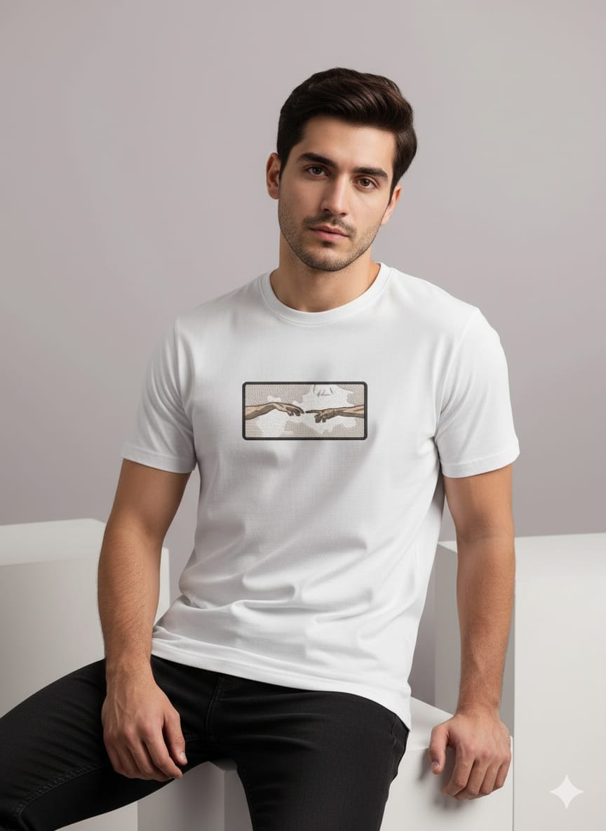 Custom embroidered t shirts fashion trends 2025