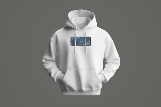 ZAVEX Airplane Over Sea embroidered hoodie – travel inspired embroidery hoodie