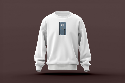 ZAVEX Be The Light embroidered sweatshirt – motivational embroidery sweatshirt