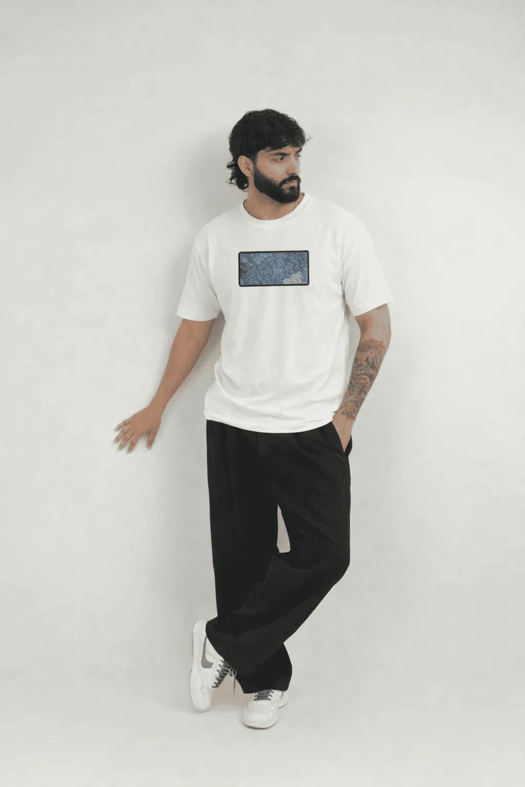 DROP 02 — ABOVE THE NOISE | Premium Embroidered T-Shirt | Vintage Airplane Logo Tee