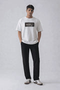 DROP 04 — PRECISION | Premium Embroidered T-Shirt | Vintage Tactical Logo Tee